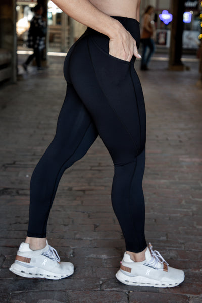 Executive Leggings With Pockets | Black