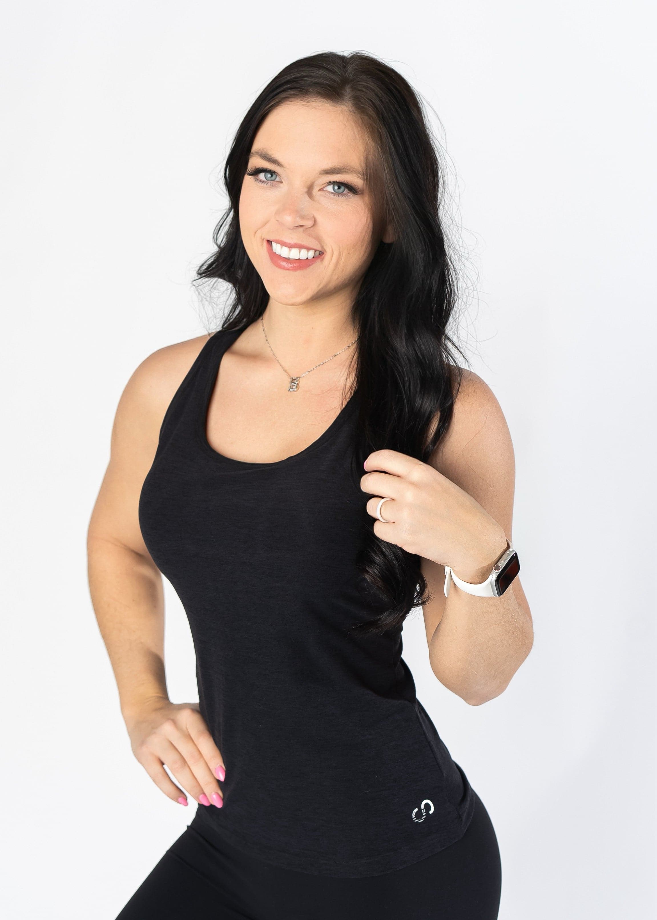 Dream Strappy Tank | Black