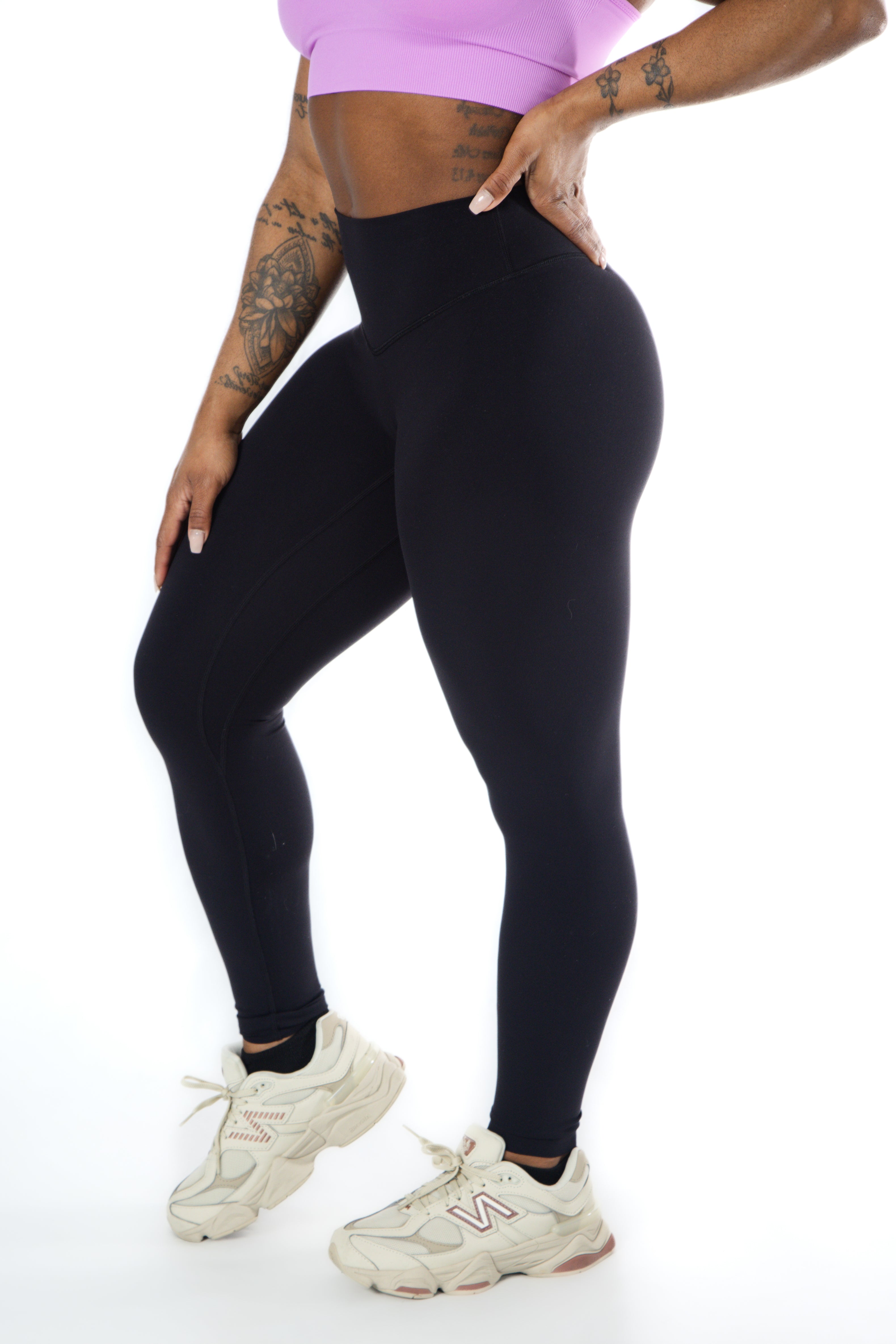 NKD Leggings Mid Waist | Black