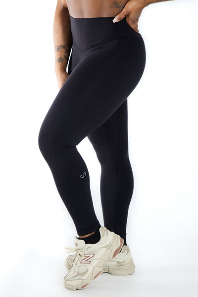 NKD Leggings Mid Waist | Black