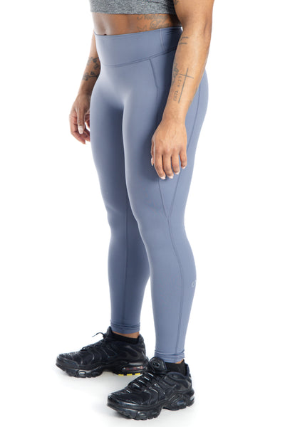 Executive Leggings With Pockets & Scrunch | Ocean Blue