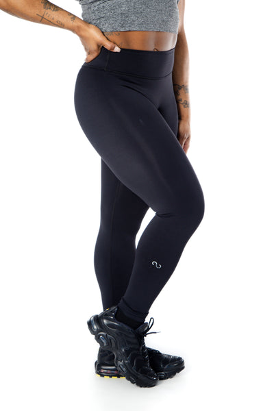 Executive Leggings With Scrunch | Black