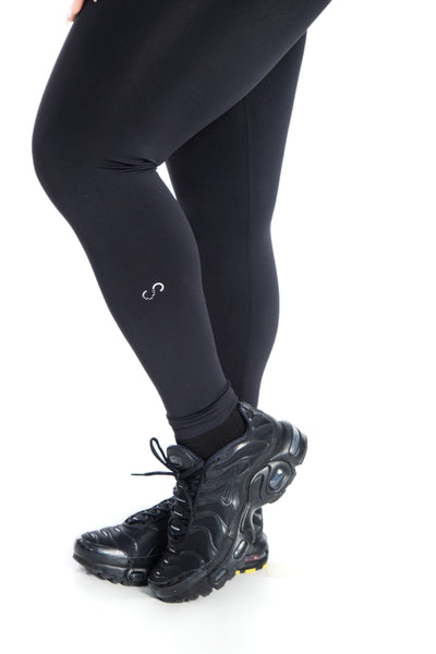 Executive Leggings With Scrunch | Black