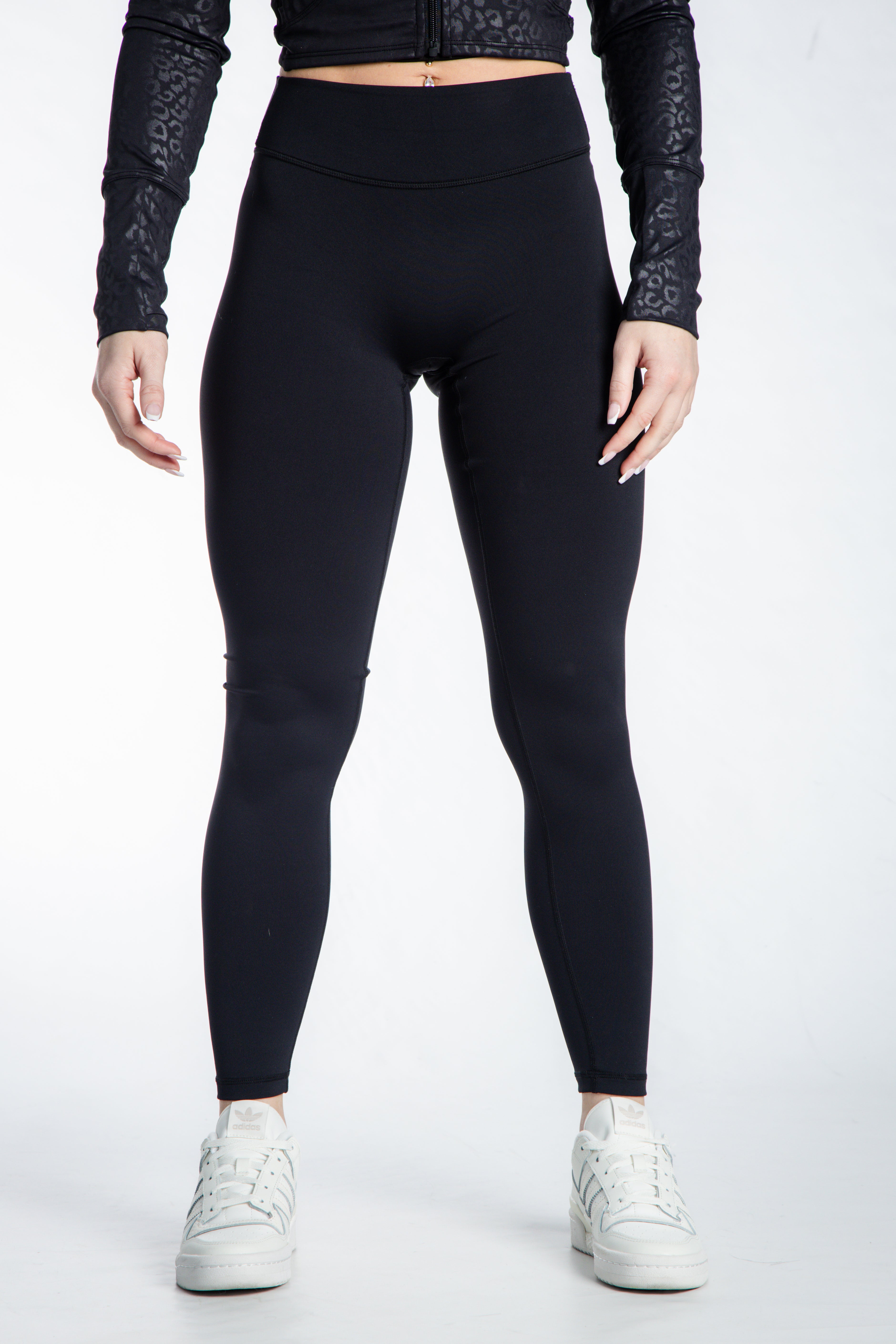 Executive Leggings With Scrunch | Black