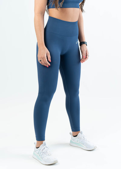 Contour Seamless Leggings |  Deep Blue