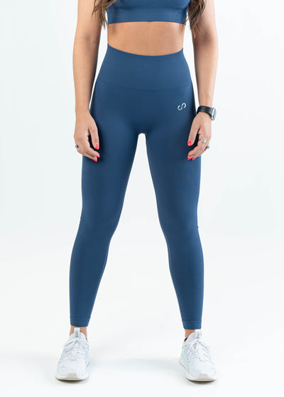 Contour Seamless Leggings |  Deep Blue