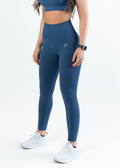 Contour Seamless Leggings |  Deep Blue