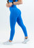 Contour Seamless Leggings |  Electric Blue