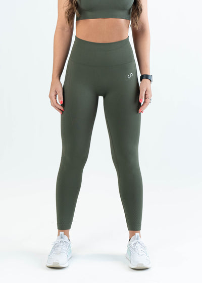 Contour Seamless Leggings |  OD Green