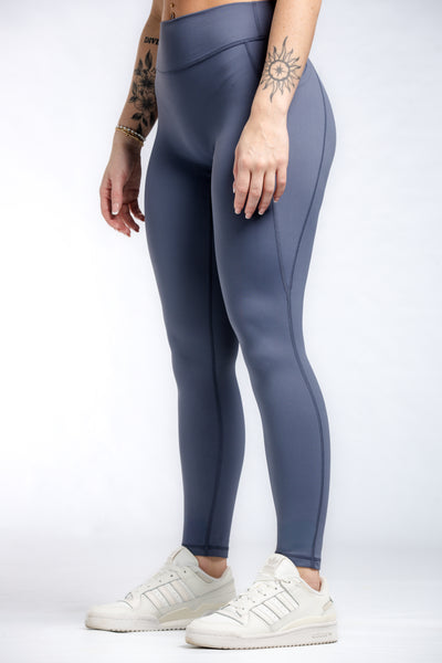 Executive Leggings With Pockets & Scrunch | Ocean Blue