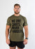 Men's T-Shirt | No One Cares | OD Green