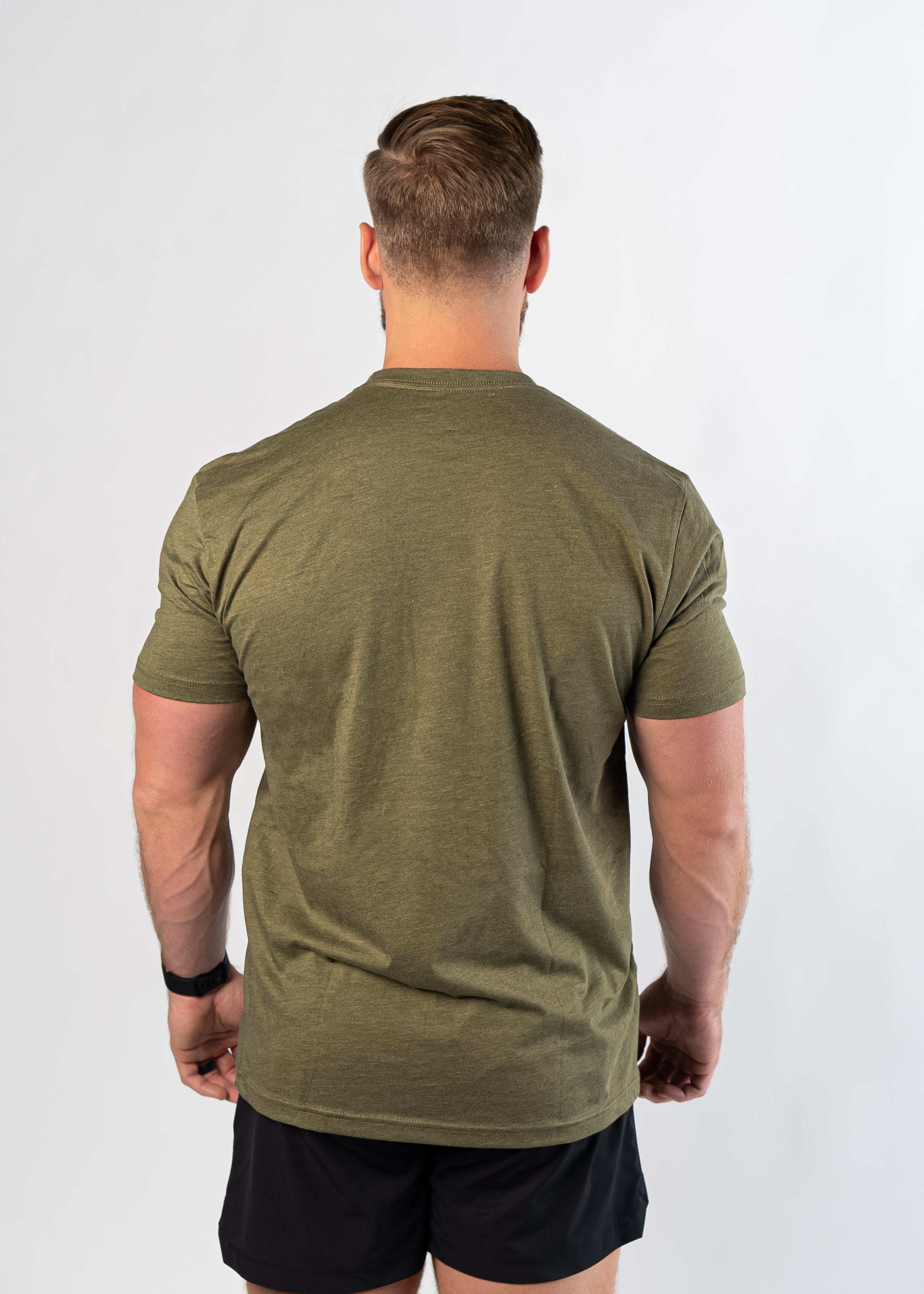 Men's T-Shirt | No One Cares | OD Green