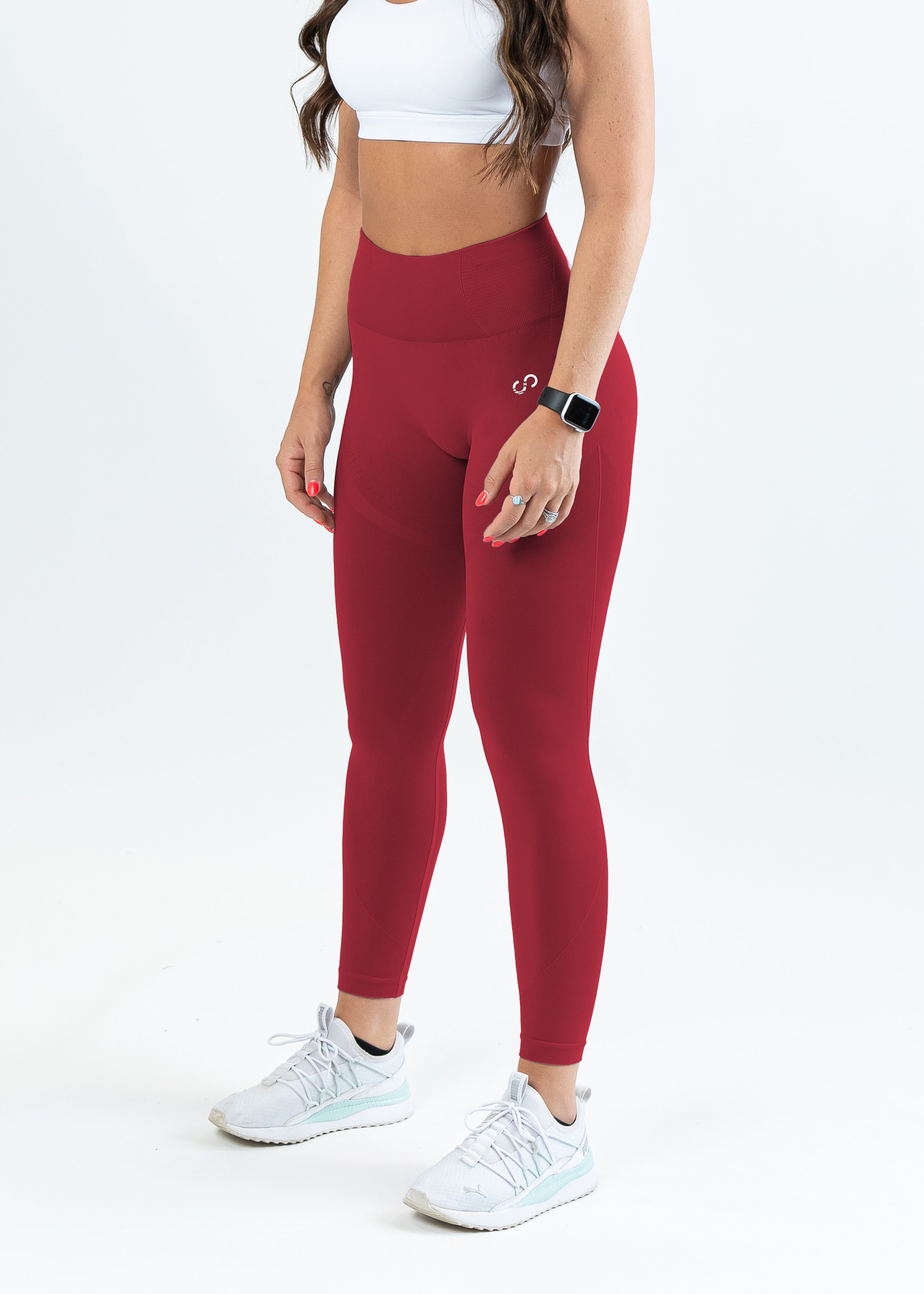 Sculpt Seamless Leggings |  Cranberry